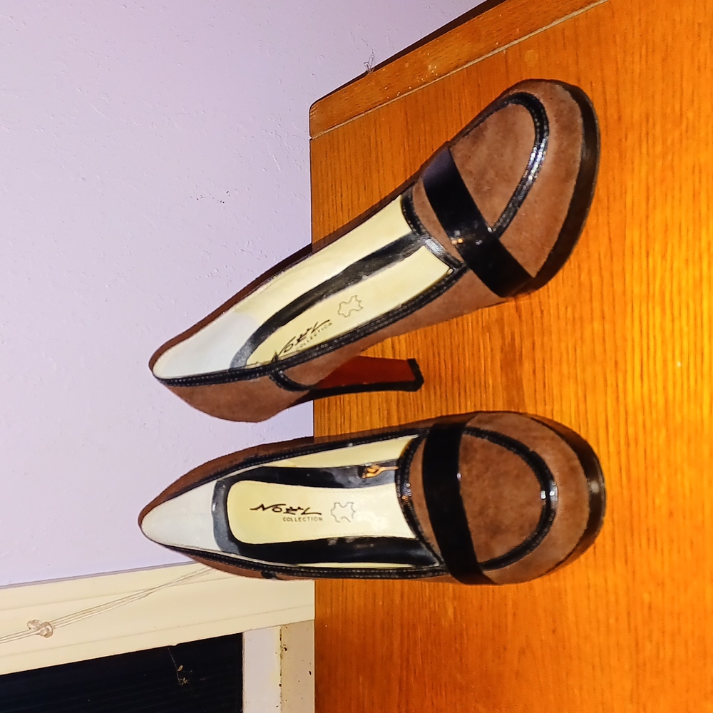 Noel Collection Brown 9 heels
